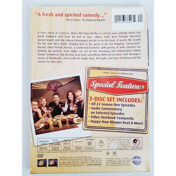 How I Met Your Mother Season 1 DVD Set - Picture 2 of 2